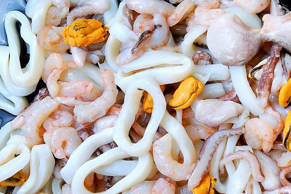 Frozen Fish Seafood Seafood Mix
